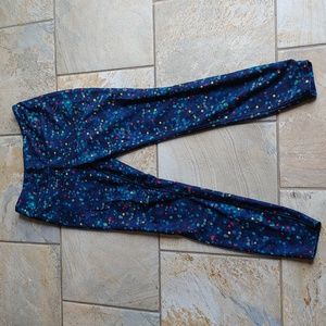 Eddie Bauer Multi Colored Leggings, Size Small